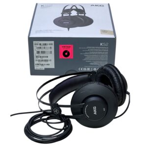 AKG K52 Closed-Back Studio Headphones | Professional Monitoring Headphones