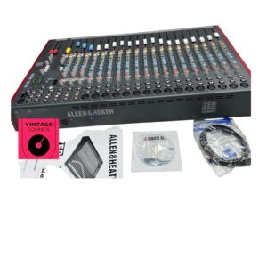 Allen & Heath ZED-22FX: Professional 22-Channel Mixer.