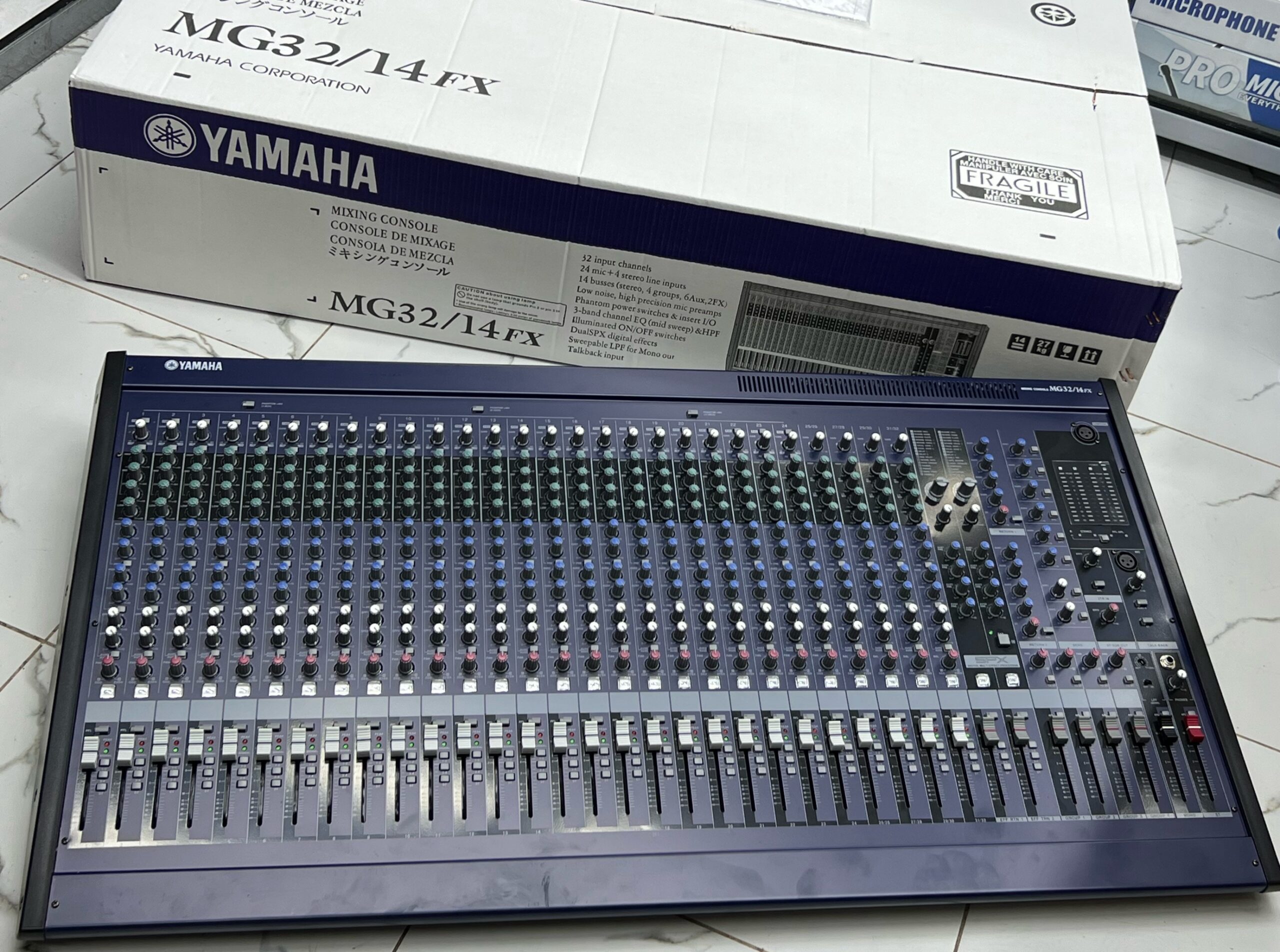 Yamaha MG32/14FX 32-Channel 14-Bus Mixing Console with Dual Digital Effects - Image 2
