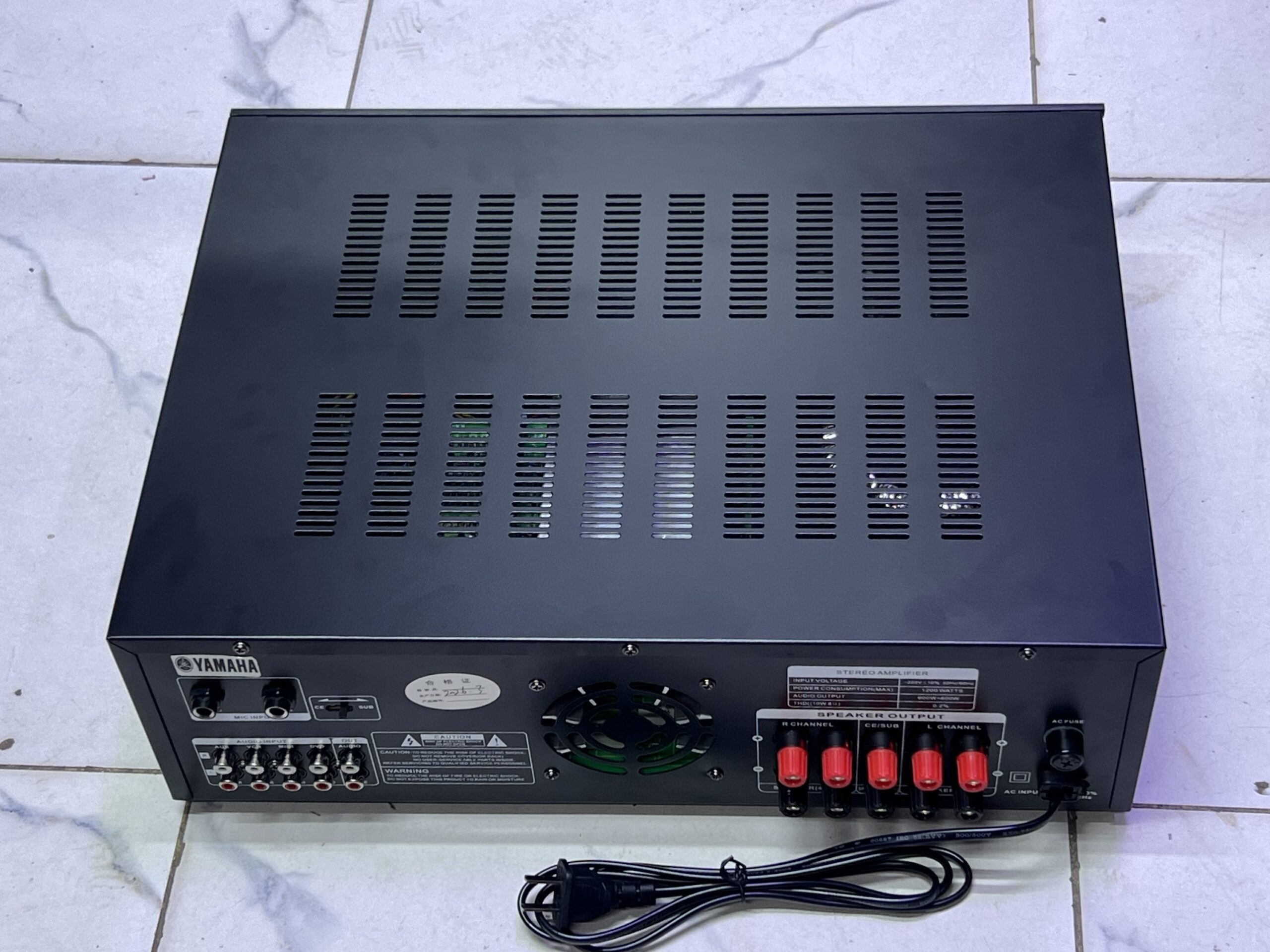 KA7200: 1200W Digital Karaoke Amplifier