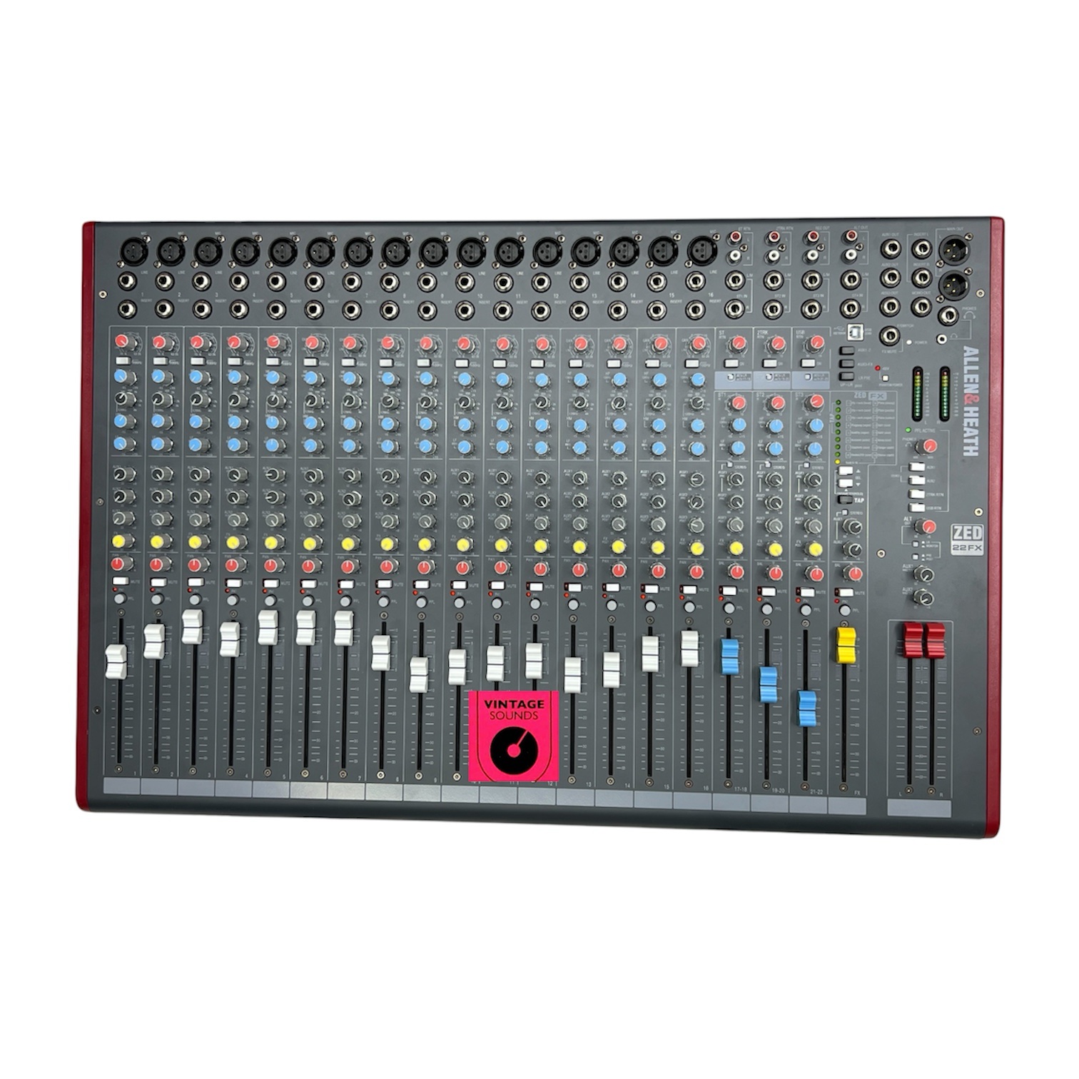 Allen & Heath ZED-22FX 22-Channel Mixer with USB Interface and Onboard Effects - Image 3