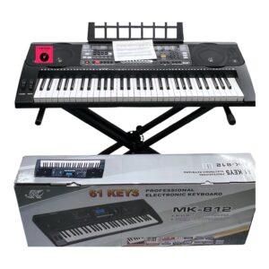 Meike MK-812 Professional 61-Key Electronic Keyboard +Keyboard stand
