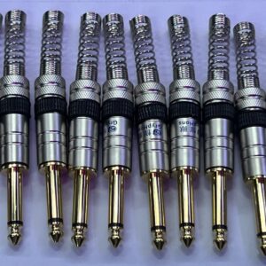 Gryphone 6.35mm (1/4 Inch) Mono TS Audio Connector Pin (10pcs )