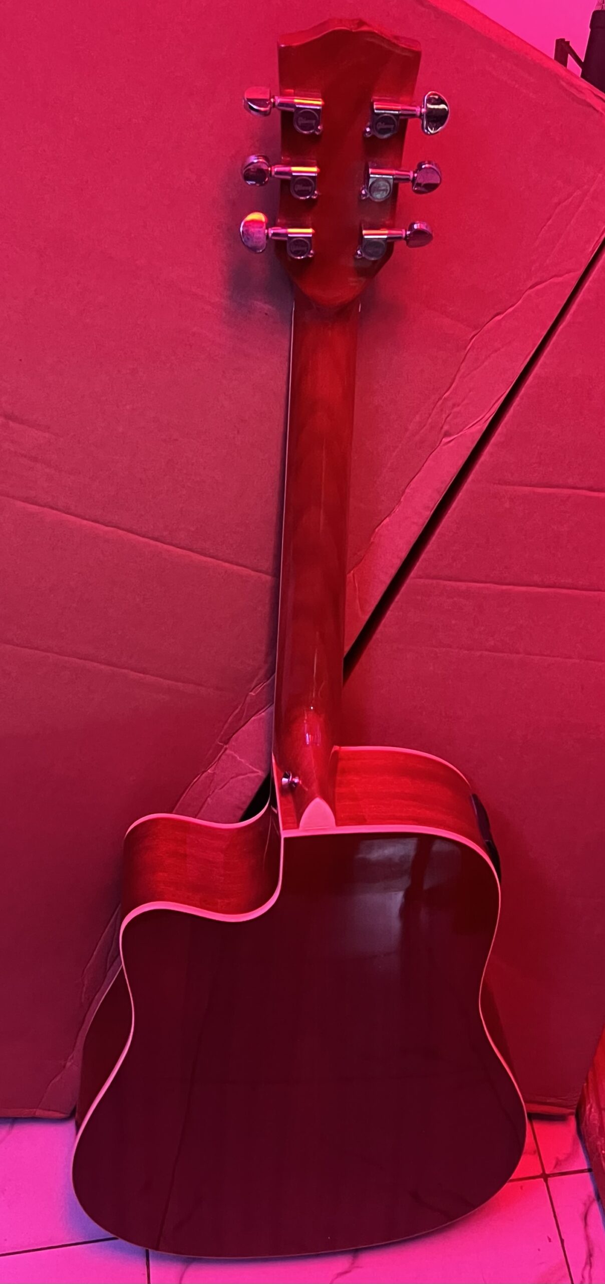 Gibson 6-String Semi-Acoustic Guitar with P90 Pickup - Image 2