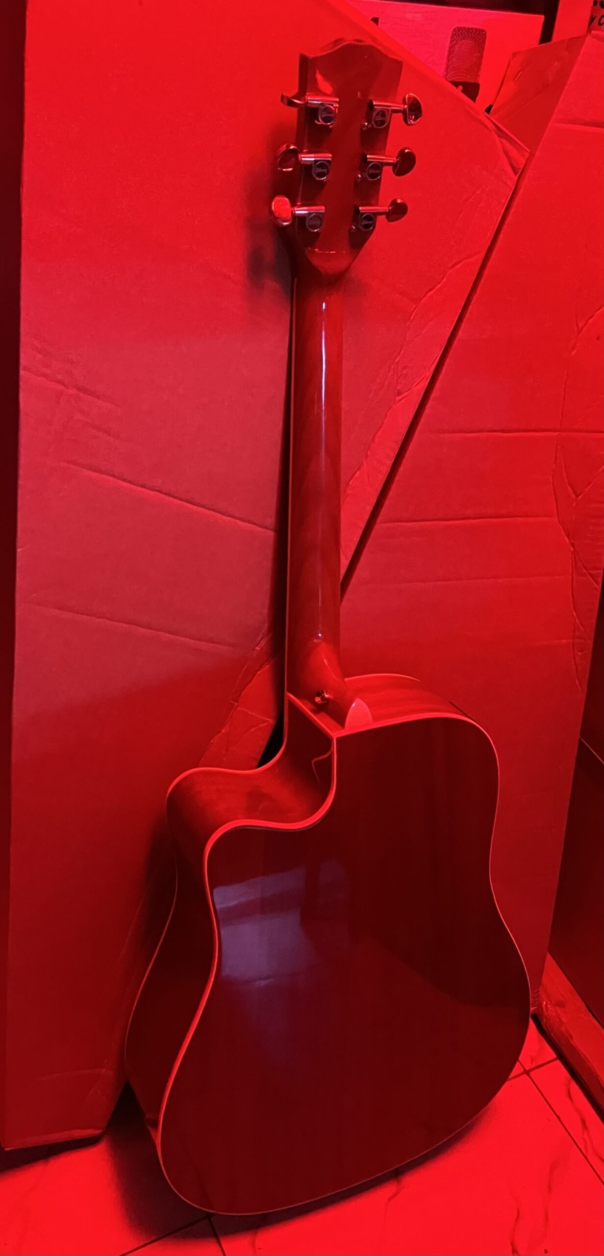 Gibson 6-String Semi-Acoustic Guitar with P90 Pickup - Image 3